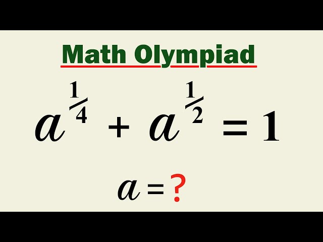 Math Olympiad | A Nice Exponential Problem | 80% Failed to solve!