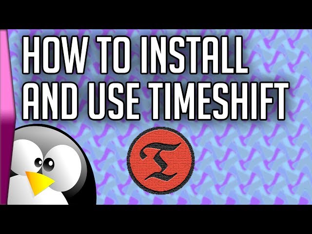 Backup Linux with TIMESHIFT