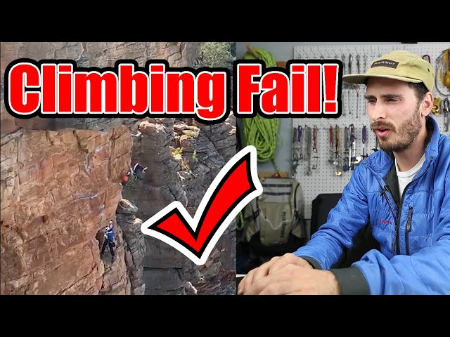 Climbing Fails....That Head Smack Though!
