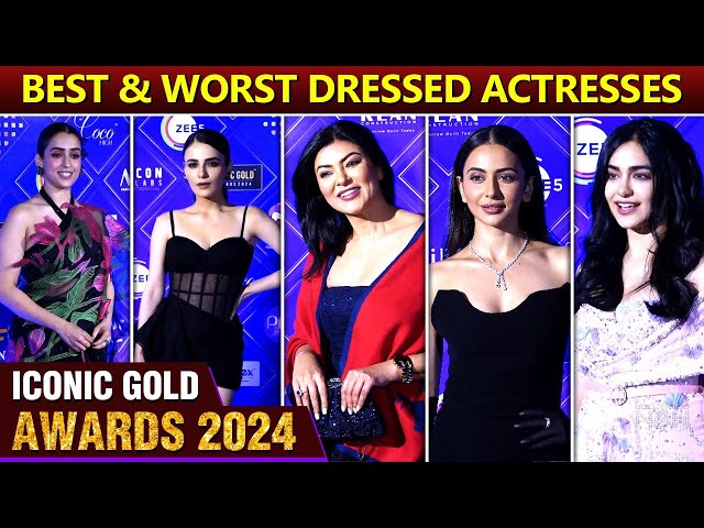 Best & Worst Dressed Actresses At Iconic Gold Awards 2024 | Which Look You Like The Most?