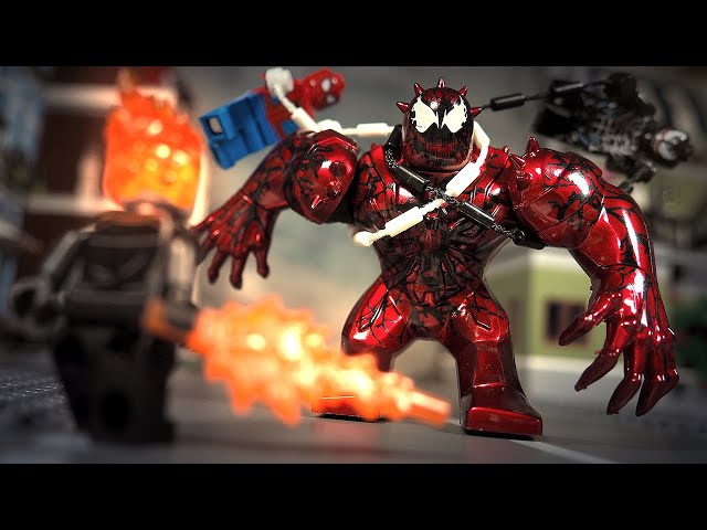 LEGO VENOM: LET THERE BE CARNAGE | Spider-Man and Venom VS Carnage | Spider-Man No Way Home Promo