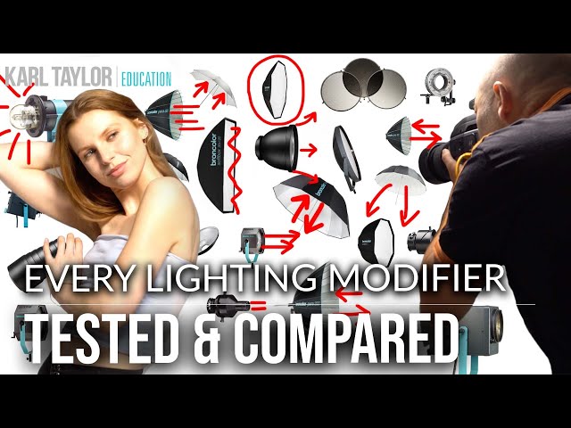 25+ Modifiers Tested and Compared: Find the Best Studio Photography Lighting for YOU