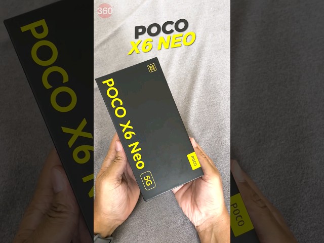 Poco X6 Neo 5G Unboxing & First Look #shorts #poco #pocox6neo