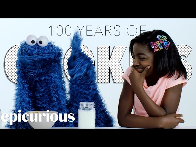 Kids Try 100 Years of Cookies with Cookie Monster
