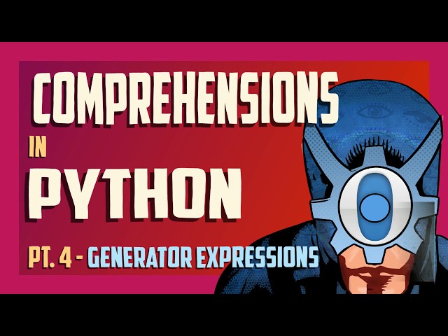 Generator expressions in Python [Python comprehensions #4)