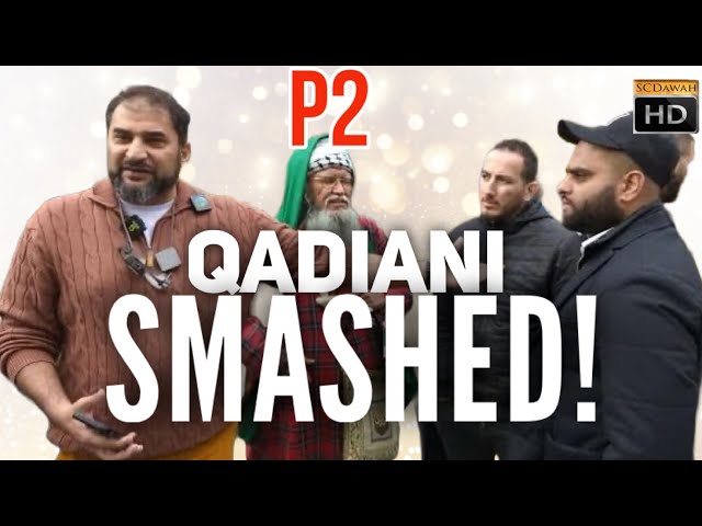 P2 - Qadiani panics! silenced again! Adnan Vs Qadiani (Speakers Corner)