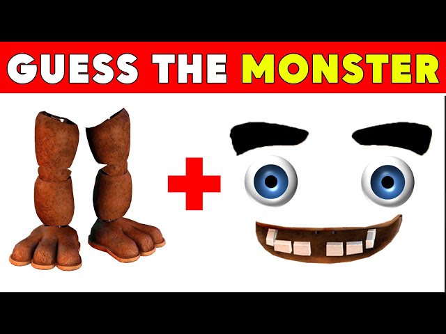 Guess the Character By BODY PARTS |  Fnaf Five Nights At Freddys, The Amazing Digital Circus, Mario