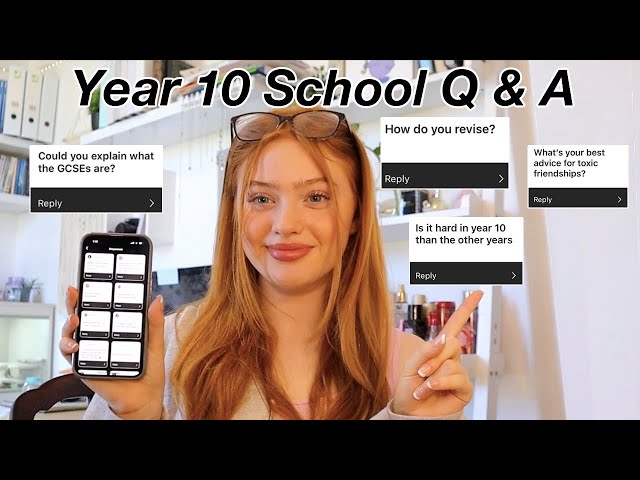 End of Year 10 School Q&A + Life Update *mocks, revision, GCSE’s | Ruby Rose UK