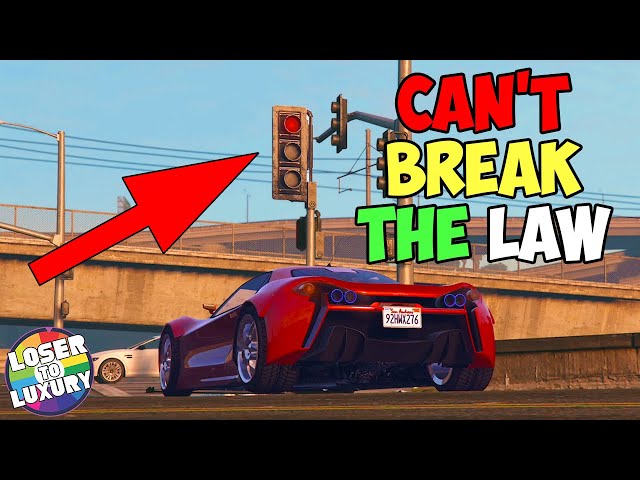 Playing a GTA Online Heist Without Breaking ANY LAWS | GTA 5 Online Loser to Luxury EP 35