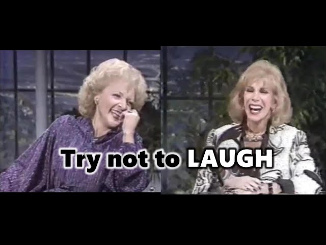 Betty White and Joan Rivers ROASTING the S**T out of each other
