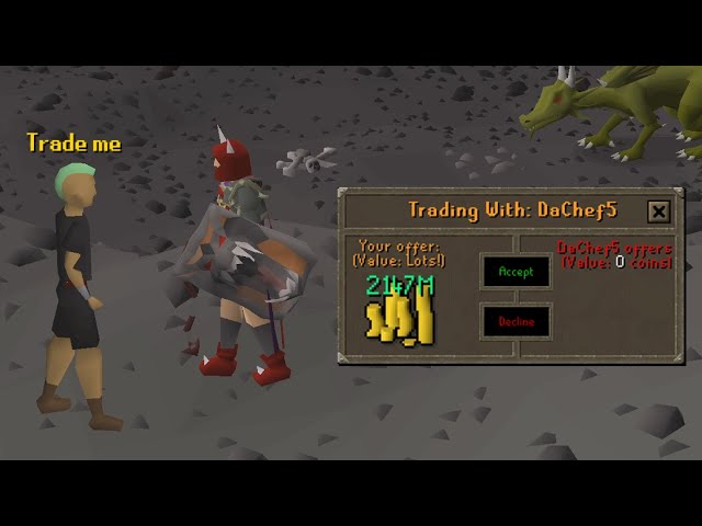 Showing Players 2147m in the Wilderness (they attack = they get PKed)