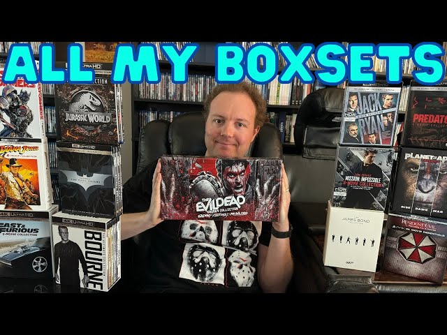 Walkthrough Of All The Boxsets In My Movie Collection