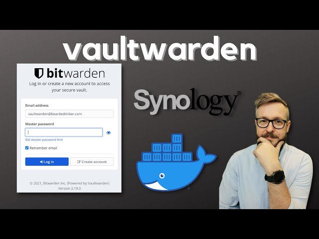 VaultWarden self hosted password manager in Synology private cloud