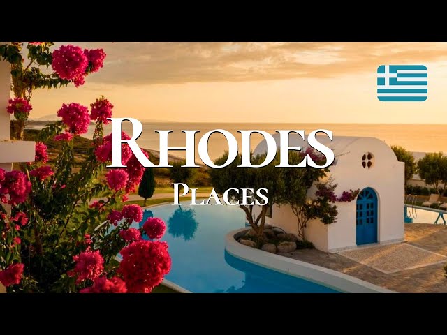 RHODES | Most Beautiful Islands to Visit in Greece 🇬🇷 | Summer Vacation