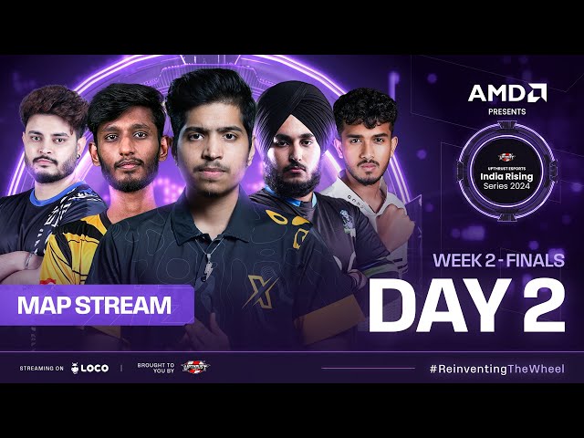 [MAP FEED] AMD Presents UE India Rising Series 2024 | BGMI | Week-2 Finals Day-2