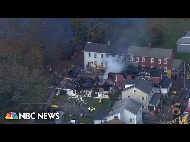 New York home explodes injuring at least a dozen people