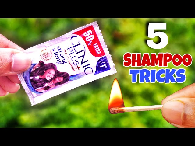 5 Crazy Shampoo Experiments || Science Experiments With Shampoo
