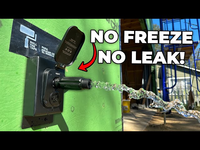 Installing a Modern Outdoor Faucet - Ultimate Home Winterization