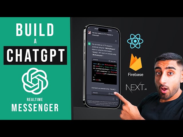 🔴 Let’s build ChatGPT Messenger 2.0 with REACT! (Next.js 13, Firebase, Tailwind CSS, TypeScript)