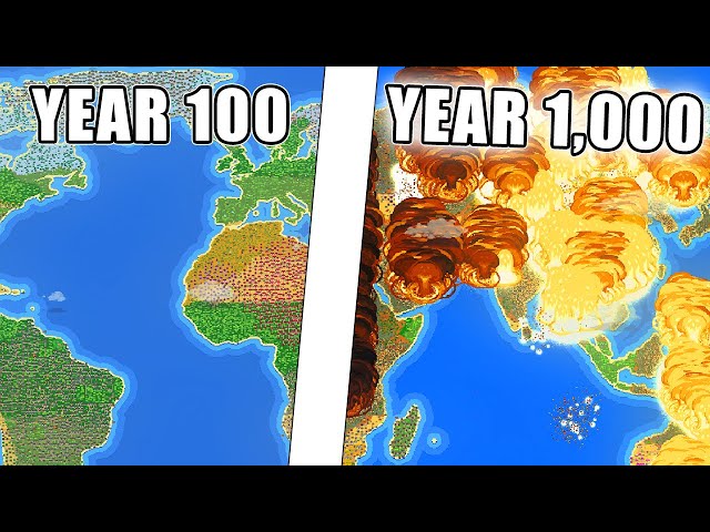 I Gave Humans 1,000 Years Until I Ended The World - Worldbox