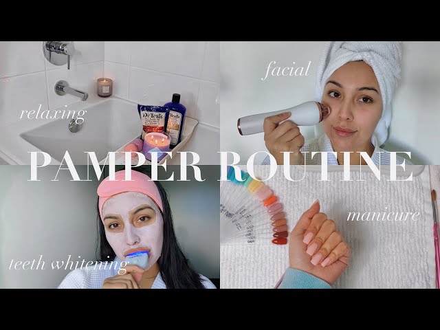 RELAXING PAMPER ROUTINE 2021 | SELF CARE DAY * satisfying *