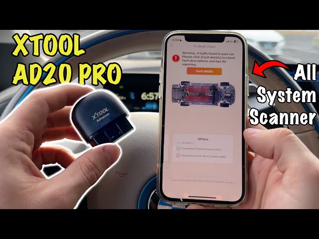 XTOOL AD20 PRO - Easy To Use Car Scanner
