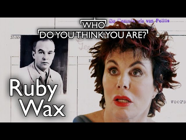 Ruby Wax visits a replica of the apartment her Jewish father lived in during Nazi occupation!