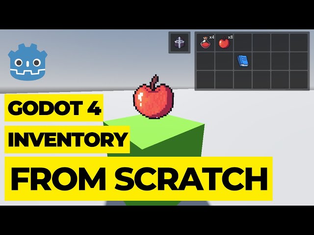 Godot 4 - RPG Inventory System From Scratch