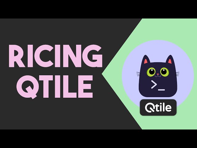 Qtile + Catppuccin = Awesome? - Ricing Qtile