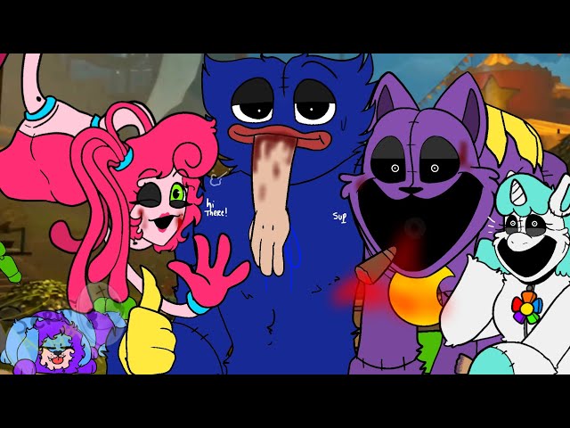 The Hour Of Joy But Bloopers - Poppy Playtime Chapter 3 //My AU - FUNNY ANIMATION