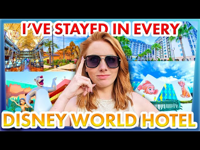 I've Stayed in EVERY Disney World Hotel and I'm Ranking Them All