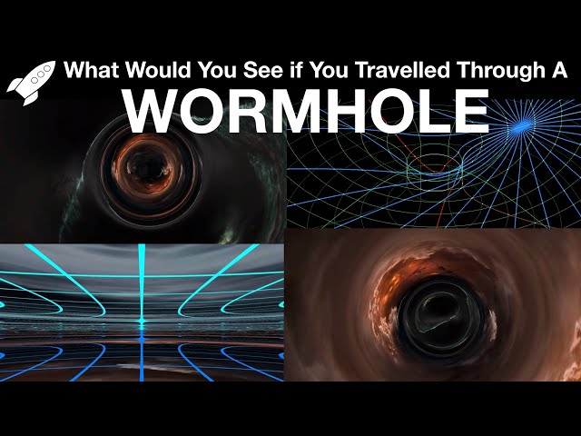 What Would Travelling Through A Wormhole Look Like? (VR/360)