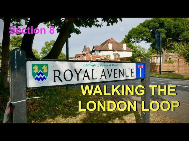 Walking the London Loop Kingston - Ewell Section 8 (4K)