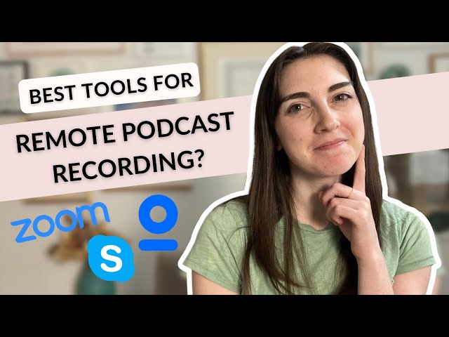 How to record your podcast remotely with a guest or co-host (for free!)