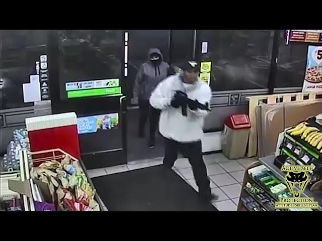 Armed Robbers Can't Handle Armed Resistance | Active Self Protection
