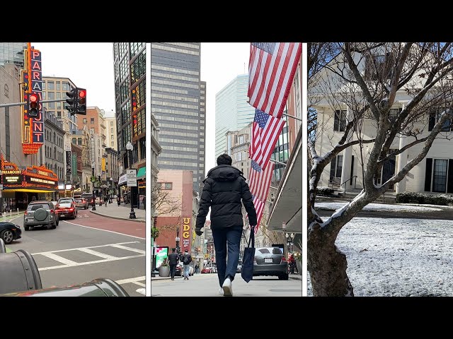 A Day as a Harvard Student | Boston, Snow Day, Bookstores