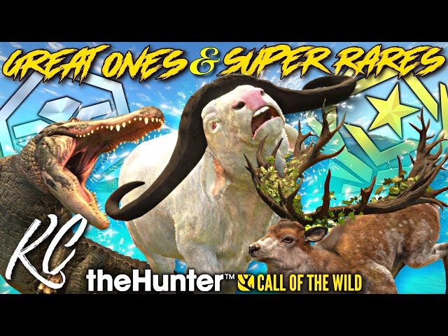 2022 GREAT ONE & SUPER RARE MONTAGE! 3 Great Ones & 3 Super Rares | theHunter Call of the Wild