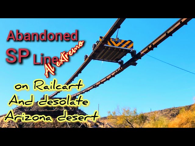 Abandoned Rails The Sunset Limited Train - Arizona U.S.(Hyder to Saddle) - [CC] english sub.