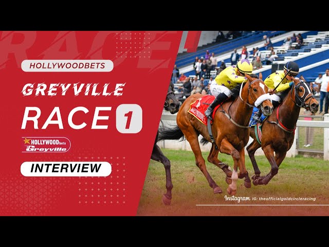 20240508 Hollywoodbets Greyville Interview Race 1 won by UNITED NATION