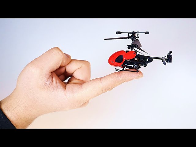 Dünyanın En Küçük RC Helikopteri (GERÇEKTEN UÇUYOR!)