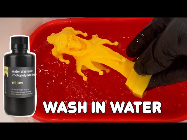 Should you buy Elegoo's Water Washable Resin? First impressions REVIEW (2022)