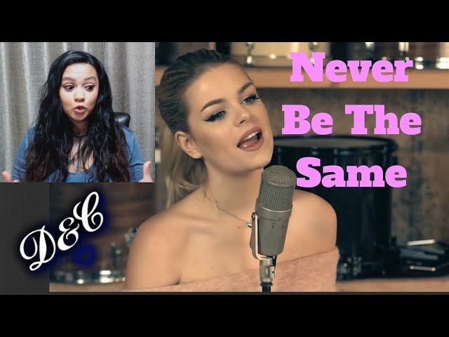 Never Be The Same - Camila Cabello (Cover by: Davina Michelle) REACTION