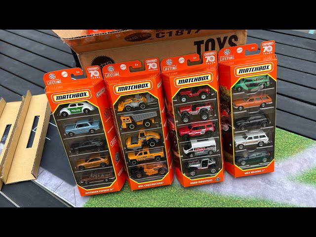 Lamley Unboxing: Opening an entire Matchbox 5 pack Master Case