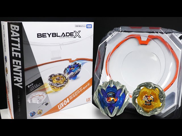 GREAT VALUE! NEW Beyblade X UX-04 Battle Entry Set U Unboxing Review Battles!