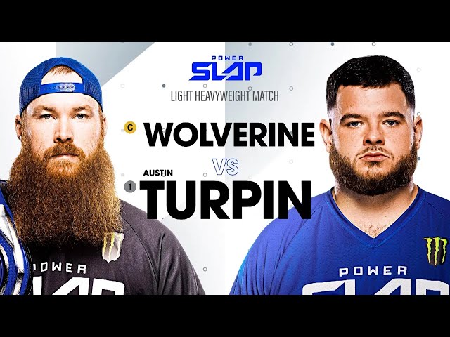 Wolverine vs Austin Turpin | Power Slap 5 Light Heavyweight Title Match