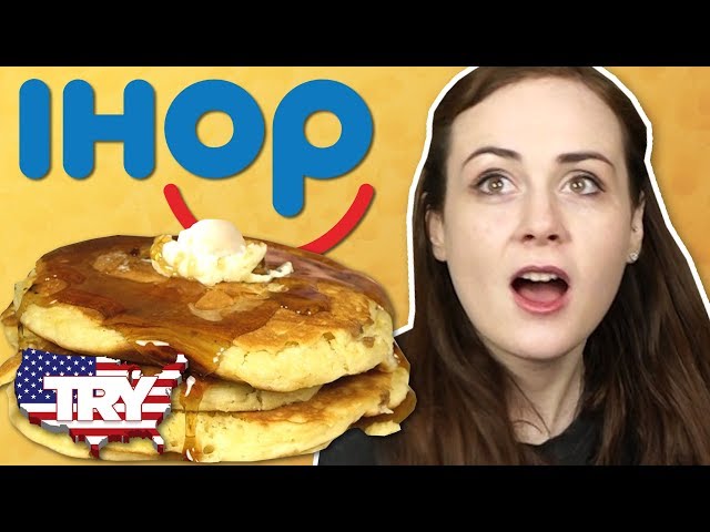 Irish People Try IHOP For The First Time... in AMERICA!