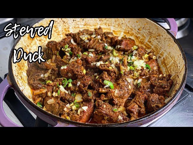 Stewed Duck Recipe