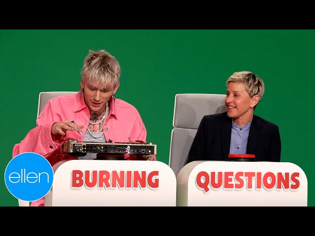 Machine Gun Kelly Answers Ellen's 'Burning Questions'