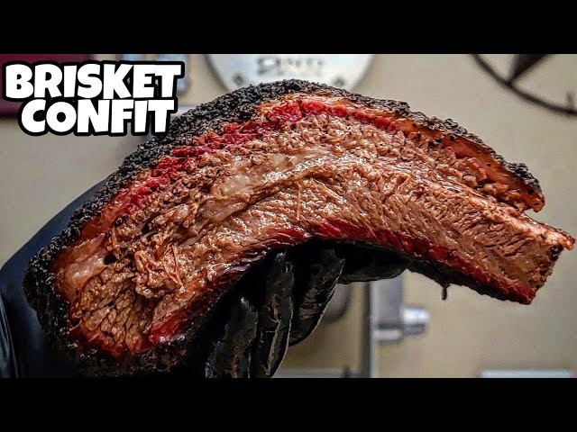 Smoked Texas Brisket Recipe - Confit Brisket