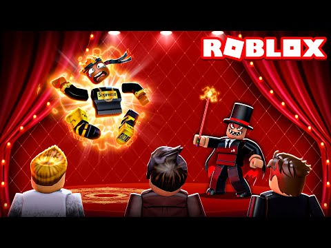 I went to a CURSED Magic Show in Roblox... *SCARY*